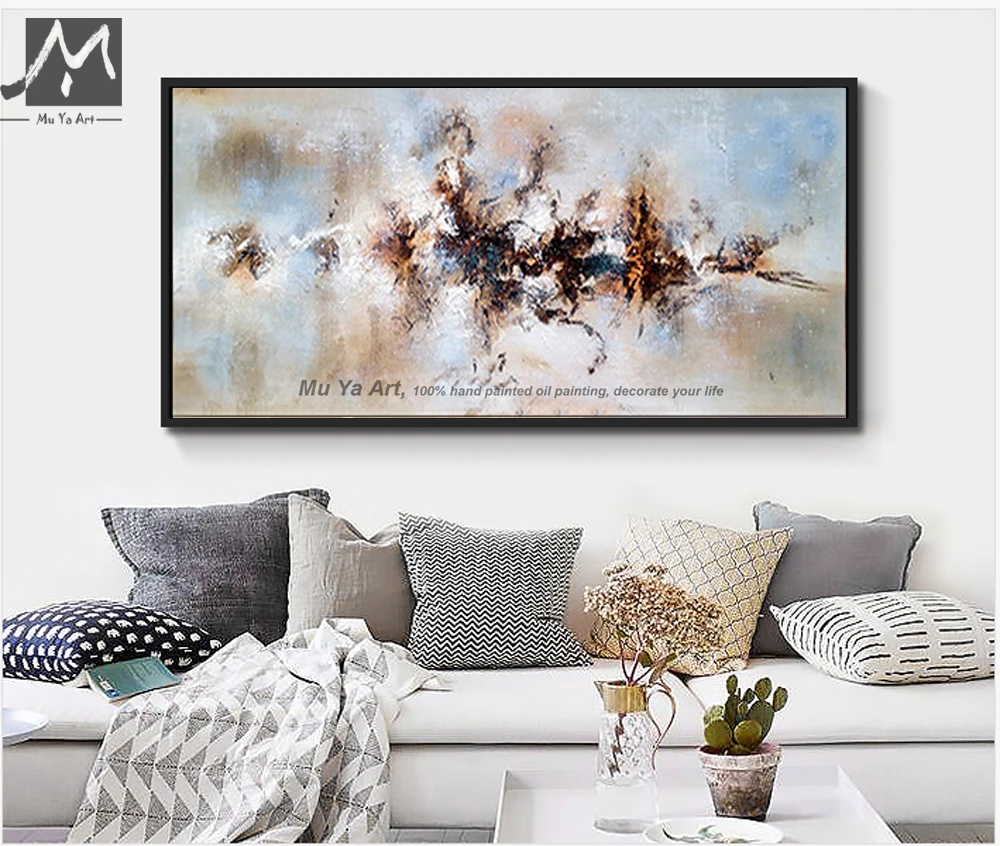 Toile Abstraite Peinture-Achetez des lots à Petit Prix