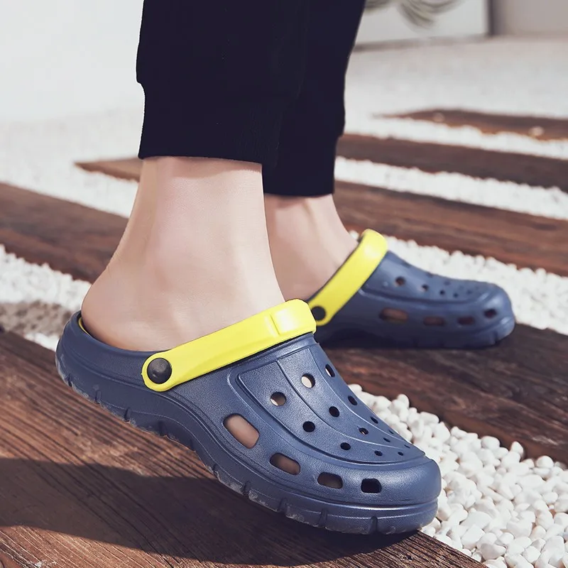 Popular Colorful Cross Slippers Eva Beach Sandals For Men - Buy Men ...