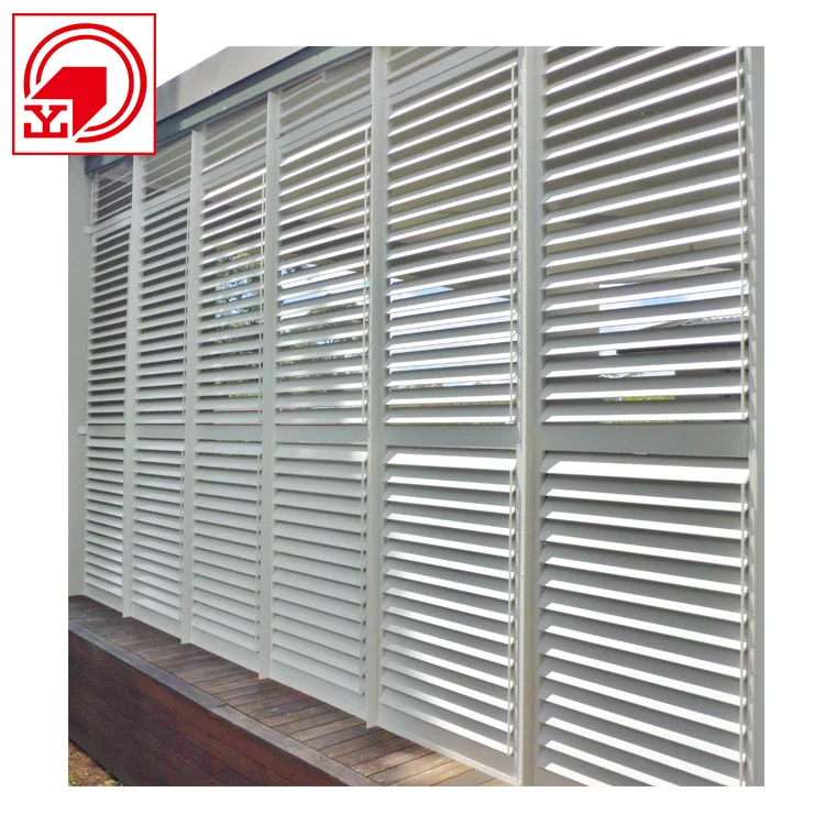 Aluminium Exterior/outdoor Sun Control Shutter Manufacturers Sun
