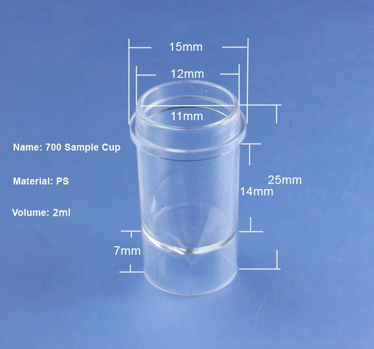 用于beckman 700 2毫升的塑料样品杯