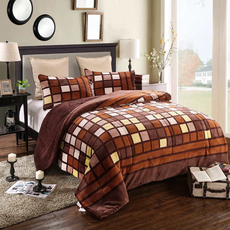 China Factory Wholesale Custom Printed Heavy Winter Fleece Blanket