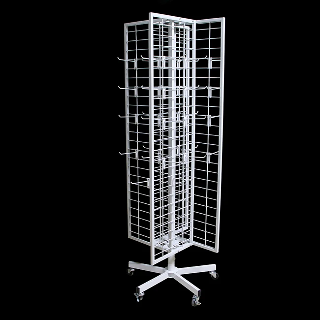 Floor Standing Rotating Wire Grid Panel Display Rack Ruimei Buy Wire Grid Display Rackwire 0558