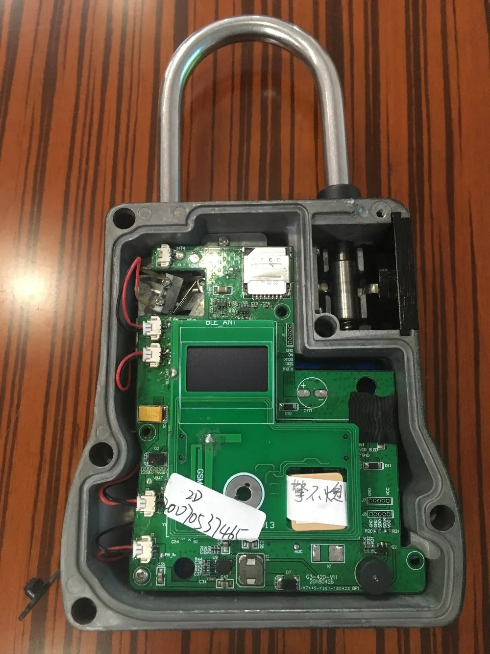 Real Time Gps Electronic Intelligent Lock For Truck Container Tracking