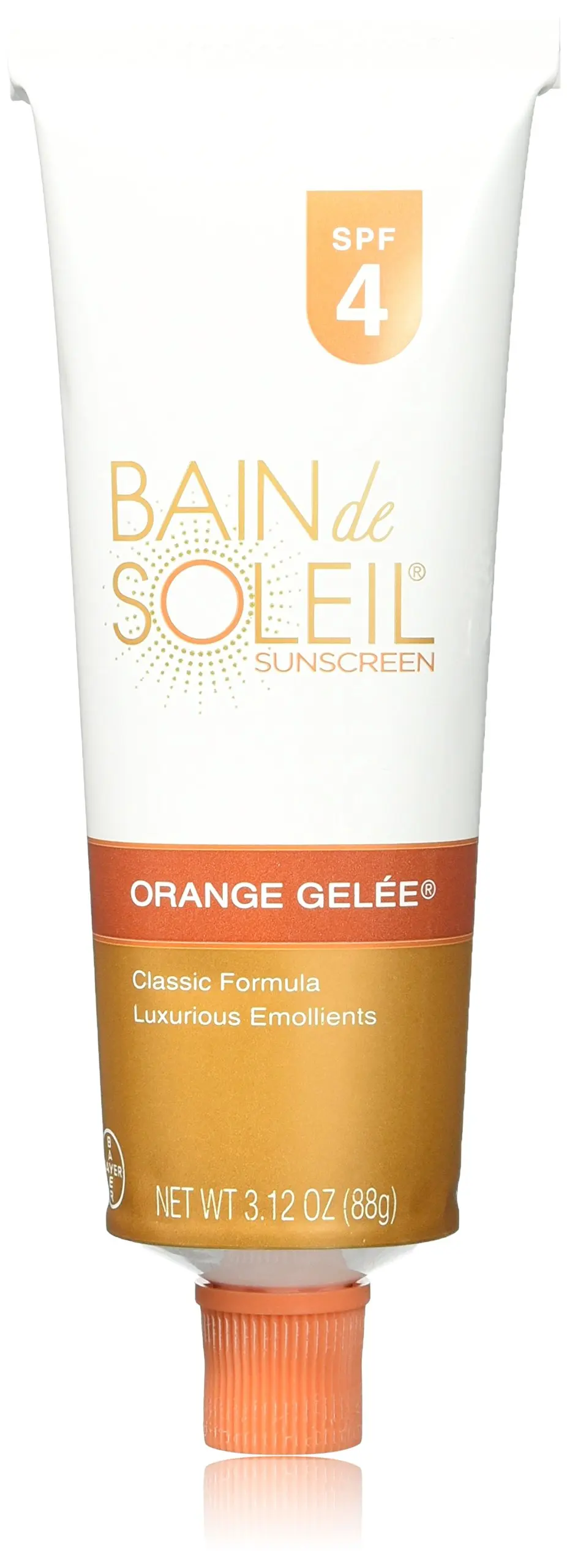 bain de soleil mega tan orange gel