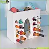 Wooden makeup organizer for nail polish,cosmetic display and storage