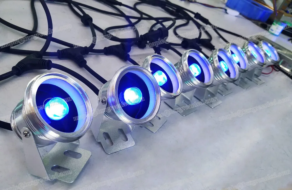 Small Led Outdoor Downlight Dc12 Dc24 Ip65 Rgbw 4 In 1 Garden Spot