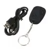 Mini Car Remote Key Fob Chain Style Hidden Camera Video Recorder DVR