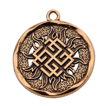 Wiccan Round Antique Charm Kolovrat Symbol Pagan Talisman Sun Badge Amulet Jewelry Pendant For Necklace Viking Wiccan Round Antique Charm Kolovrat Symbol Pagan Talisman Sun Badge Amulet Jewelry Pendant For Necklace Viking