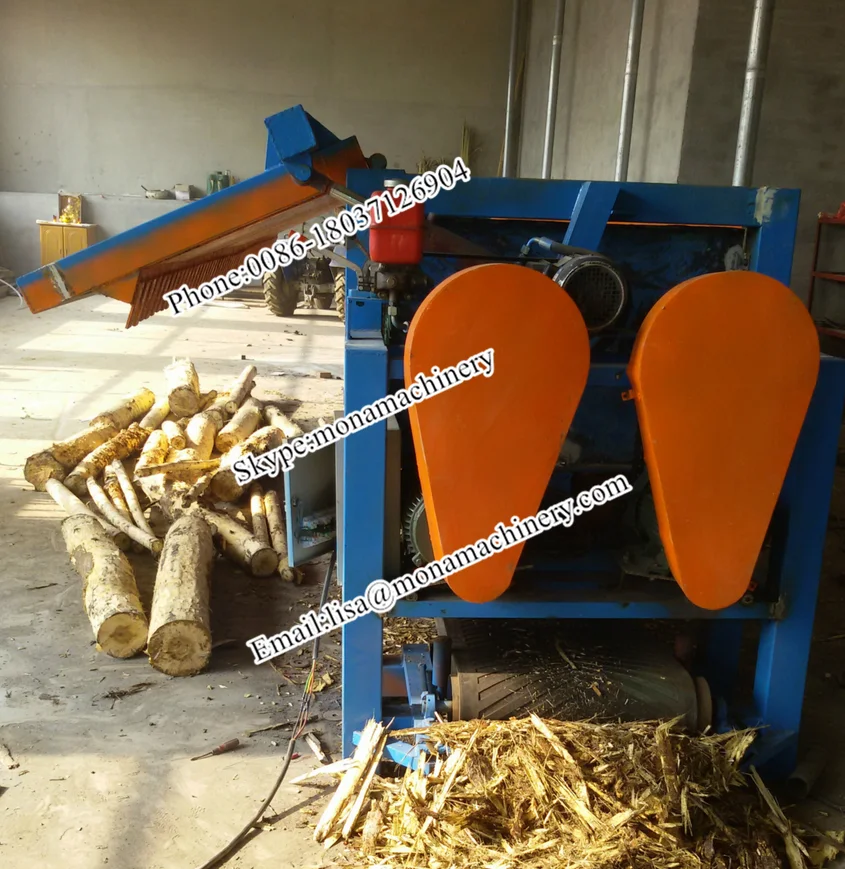 Ring Wood Debarking Machine/three Roller Wood Debarker/rotary Drum Wood ...