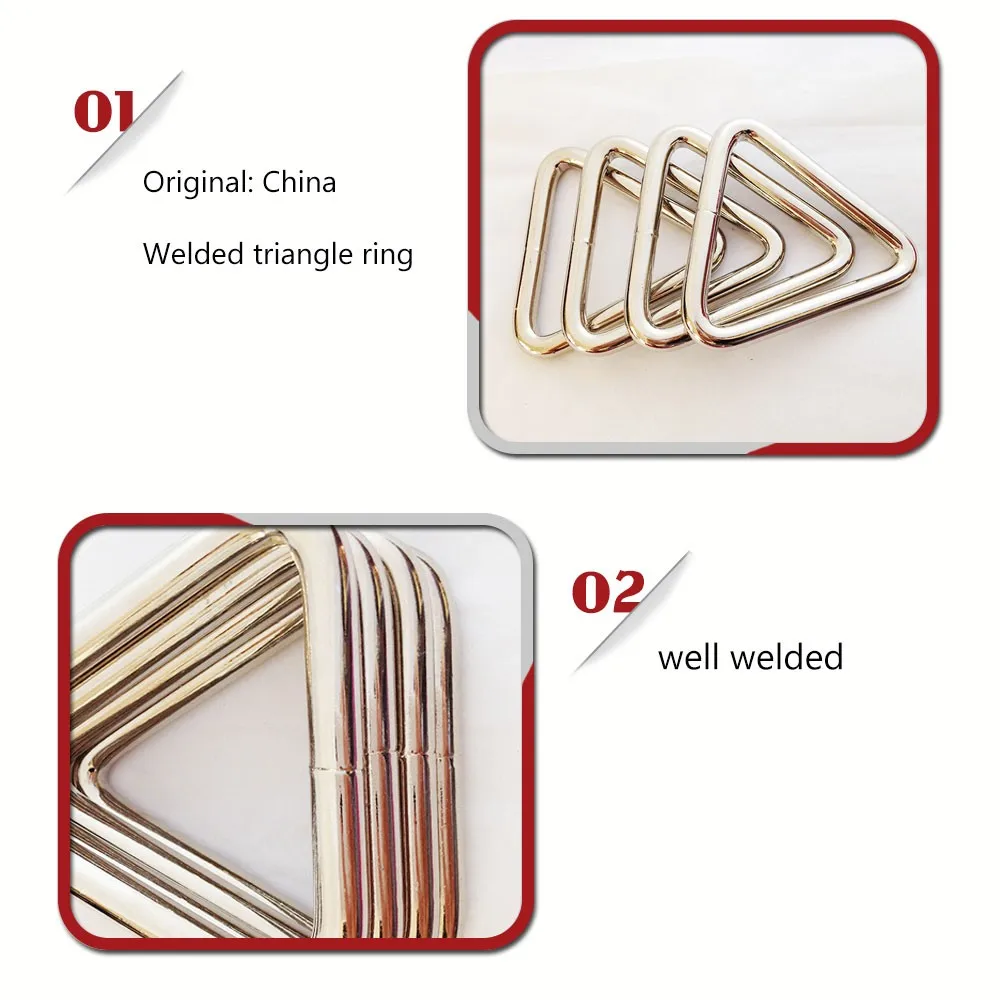 Stainless Steel 304/316 Heavy Duty Triangle Ring Welded Triangle Rings for Lifting and Rigging Hardware