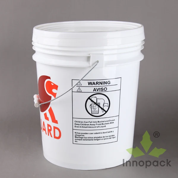 Food Grade Round 5 Gallon Paint Bucket Spout For Plastic Pail For Sale