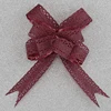 glitter pp ribbon butterfly pull bow for gift packing