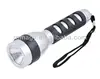 household 2xaa battery plastic krypton blub flash light with rubber girp keep not slip