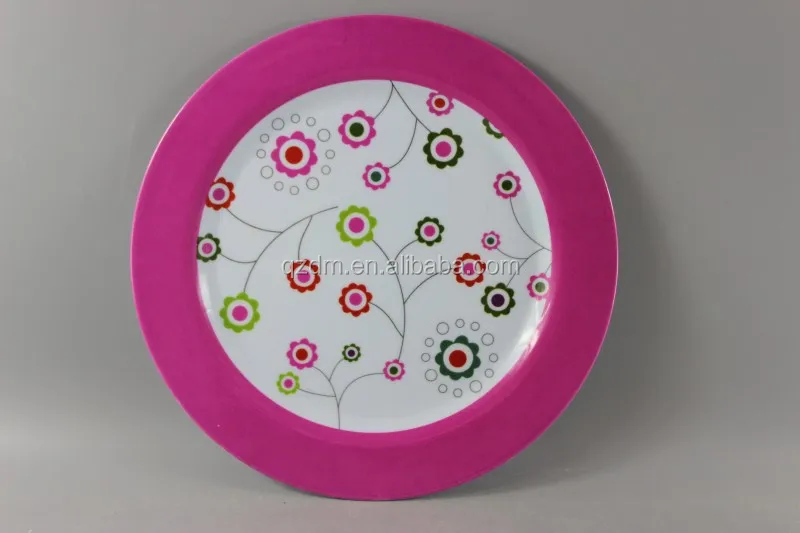 10-12" 30% Melamine dinner plate A1