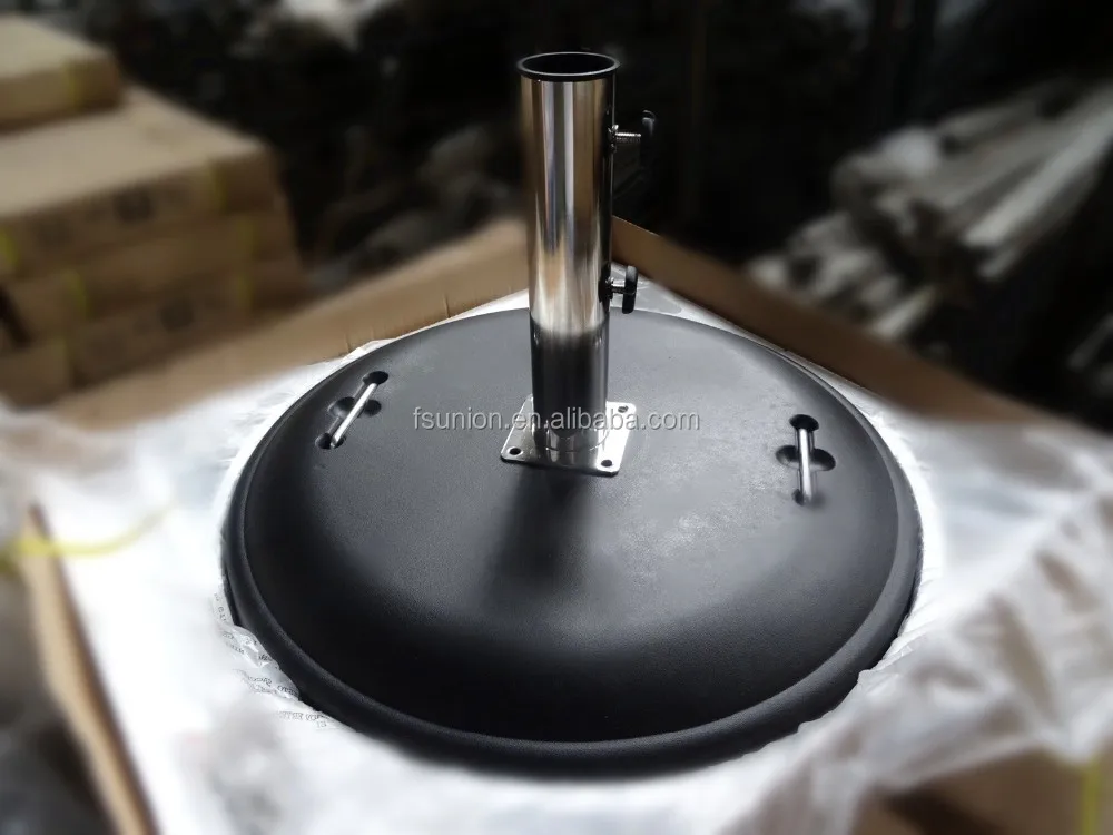 50kgs Black Cement Concrete Heavy Umbrella Base With Wheels Buy Heavy