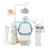Chinese Gladent floor-fixed unit with imported air water hoses cheap dental insurance/cheap dental chair/cheap dental equipment