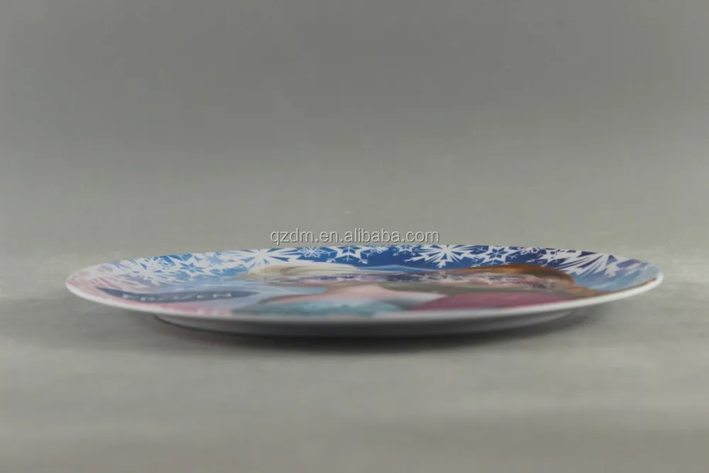 Food Grade Melamine Dish For Girl With Popular Design