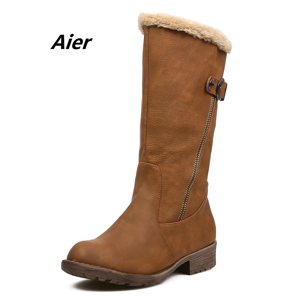 Winter boots Autumn boots women shoes woman snow boots new