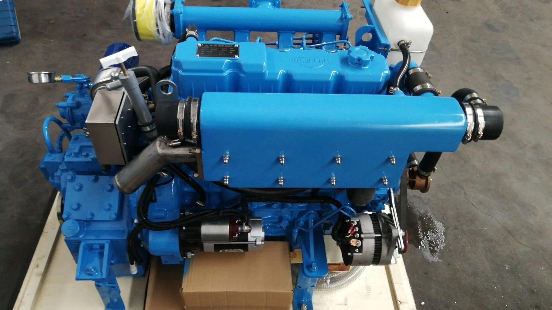 Hf490h 58hp 4 Cylinder Inboard Boat Marine Diesel Engine For Yacht And