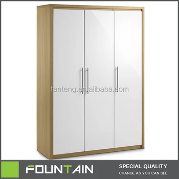 Zhejiang Factory Direct Bedroom Furniture 3 Doors Closet Modern Zhejiang Factory Direct Bedroom Furniture 3 Doors Closet Modern White Wood Wardrobe