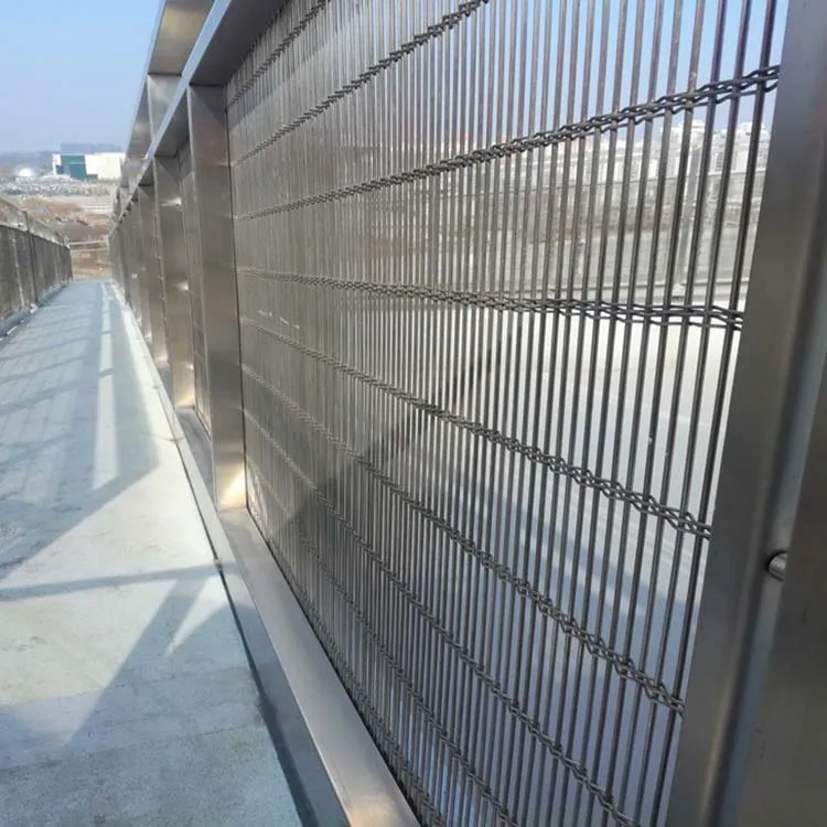 metal mesh cladding, metal fabric, architectural wire mesh