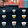 R-PP04-Plastic disposable 6/8/12/14/16/23/28/33/36 oz microwave customized bowl- Take away food plastic container