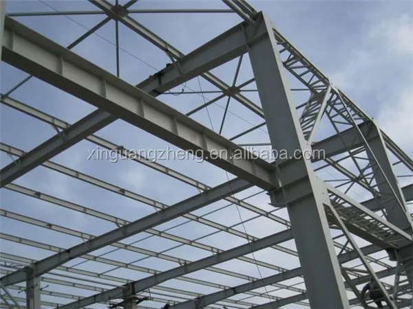 prefabricated construction design steel structure crane warehouse