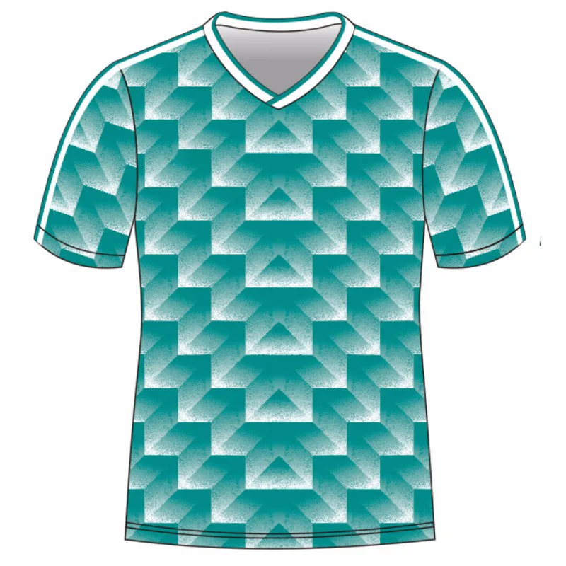 retro printed football shirts