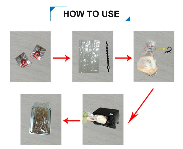 New style wholesale plastic oven bag roasting turkey brining bag