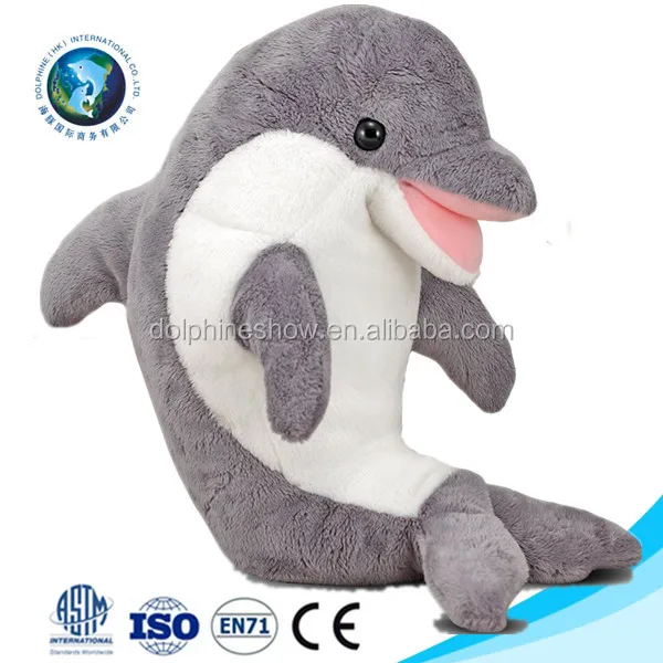 blue dolphin stuffed animal