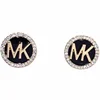 za fashion jewelry letter stud earring