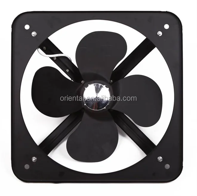 Metal Ventilation Fan,Square Type Industrial Exhaust Fan With Front