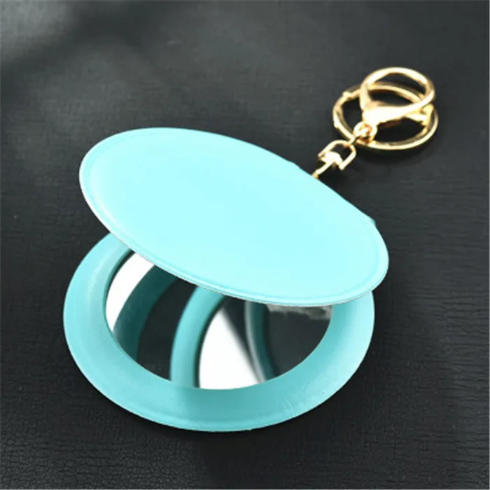 Cosmetic Mirror Keychain Mini Round Mirror Key Chain Buy Cosmetic