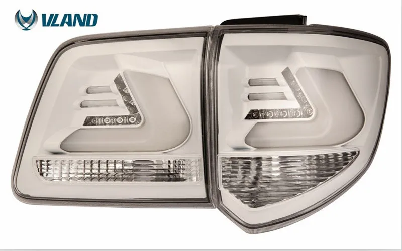 Vland factory Wholesale price Fortuner led rear light 2012-up Plug And Play