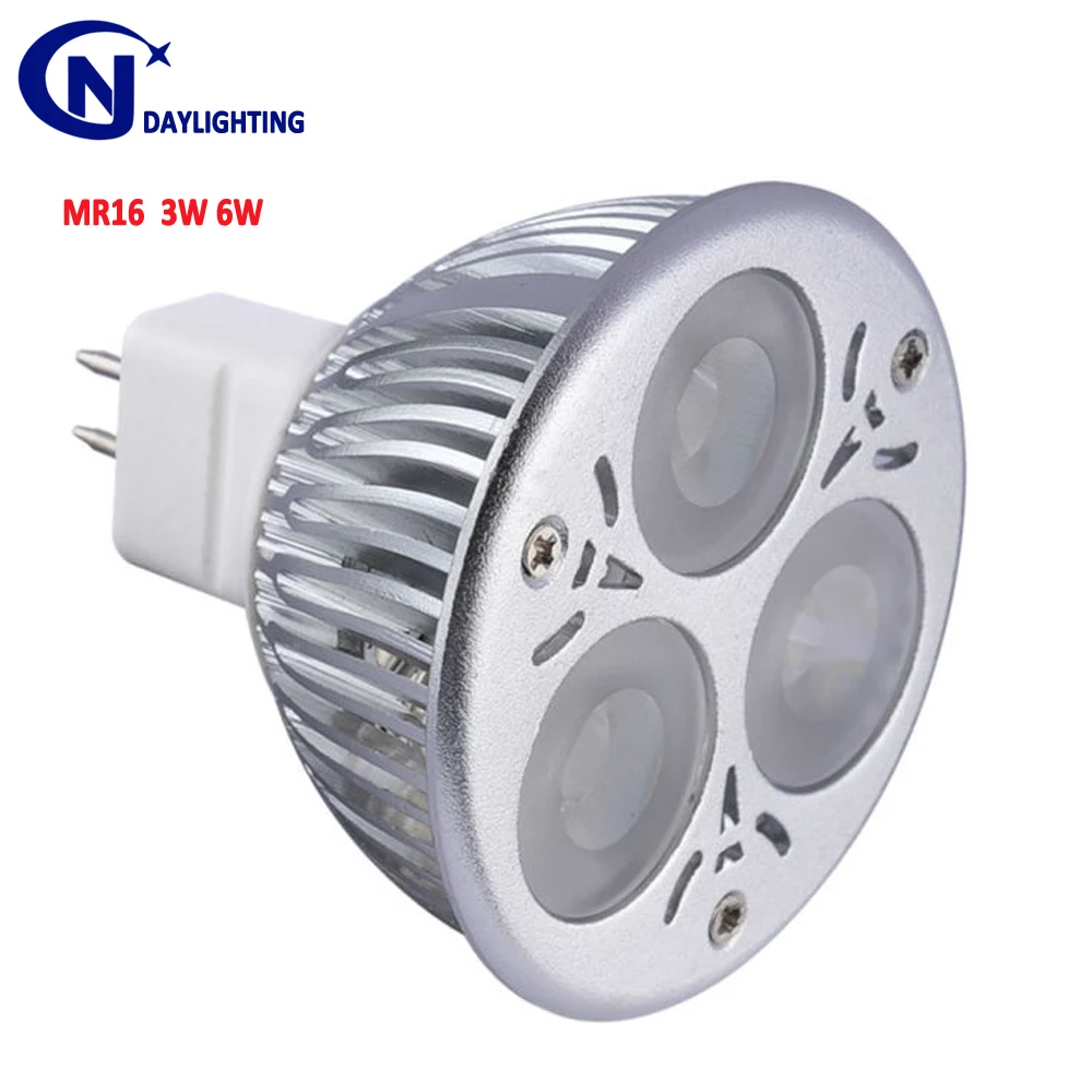 12V 220V AC/DC MR16 G5.3 led spot light 3w