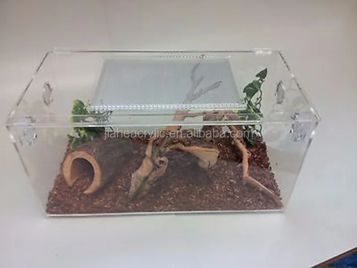 Clear Pet Cage Oem/odm Custom Transparent Acrylic Reptile Case ...