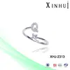XINHUI JEWELRY Q shaped ring letter rings SILVER 925 WHOLESALE