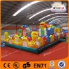 wonderful magic happy land cartoon inflatable fun city for commercial