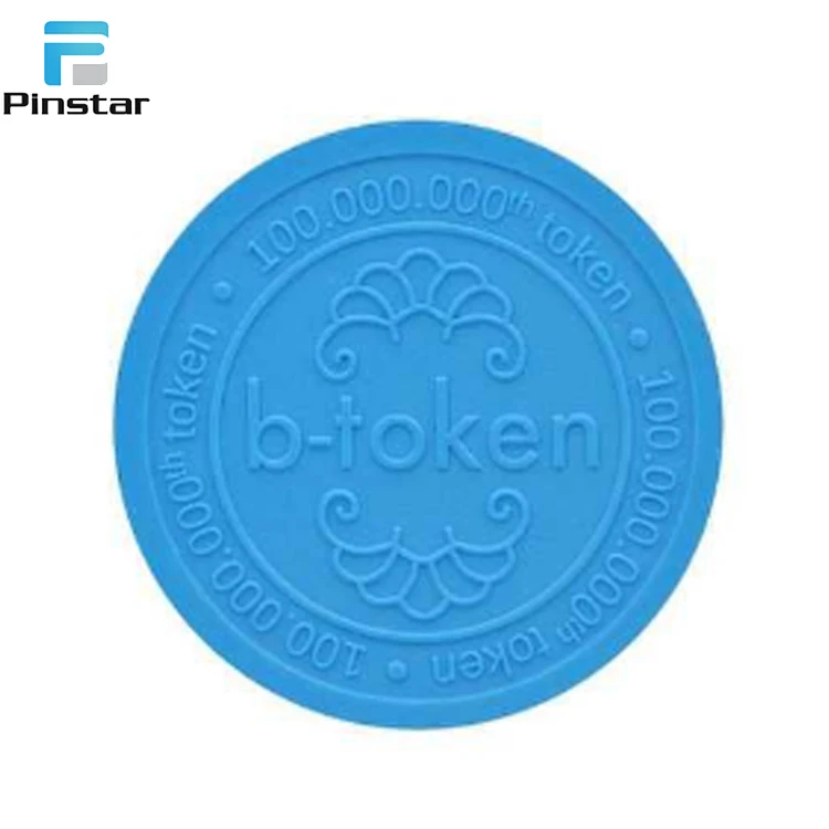 China Manufacturer Bulk Wholesale Cheap Custom Embossed Plastic Token
