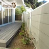 wpc decorative border windproof home and garden fence diy