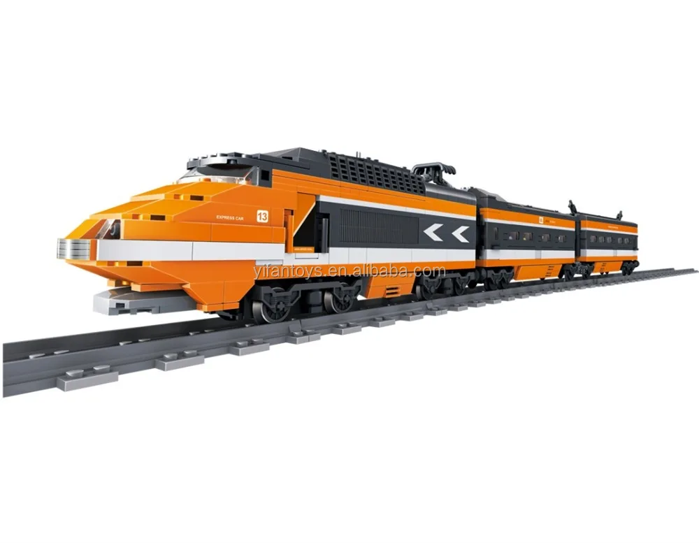 high speed toy train set