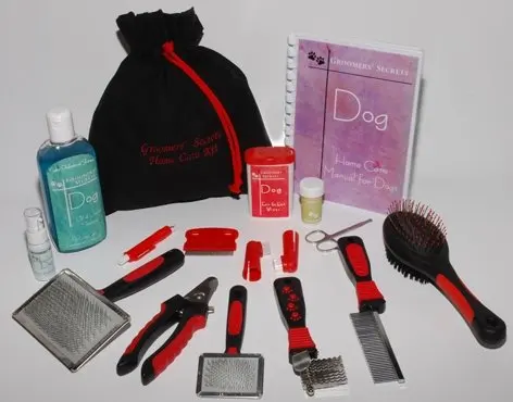 dog grooming set