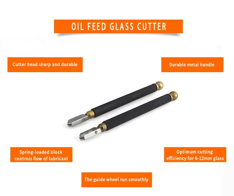Professional Heavy Duty Metal Handle Oil Feed Glass Cutter Buy Milling Cutter Glass Cutter Cnc