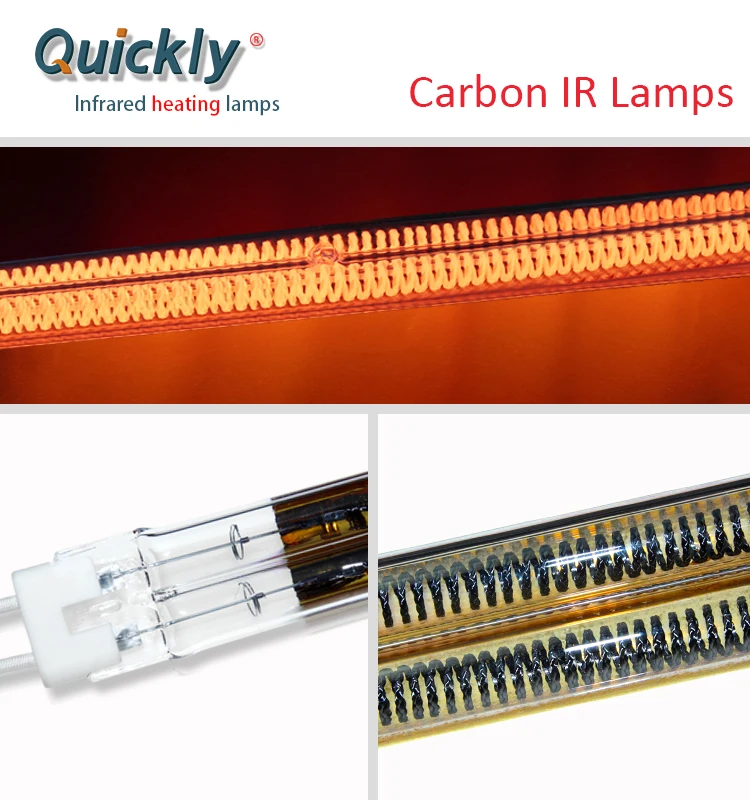 The Best Selling Carbon Fiber Waterproof Infrared Heating Lamp Buy