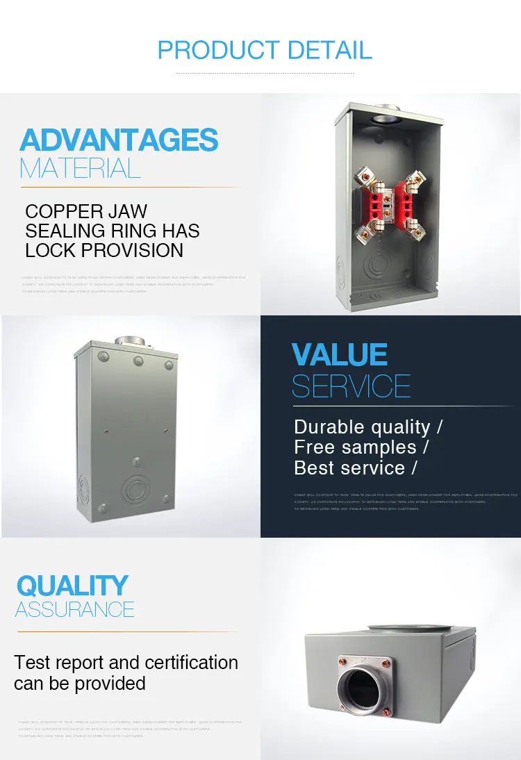 China Energy 200 Amp Hub Generator 3 Phase Meter Base Buy 200 Amp Hub Meter Socket,200amp