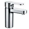 Chrome color single handle all brass body bathroom faucets