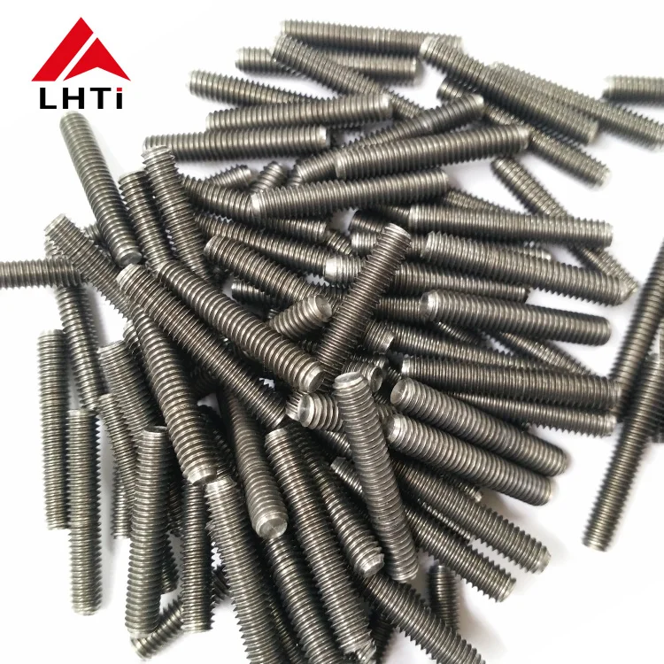 Grade 2 grade 5 double-headed bolts stud M5 M6 M8 titanium bolt