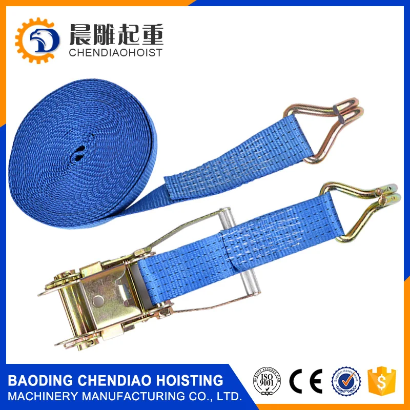 1'' 2'' 3'' Ratchet Belt Tie Down,1" Rubber Covered Handle Small