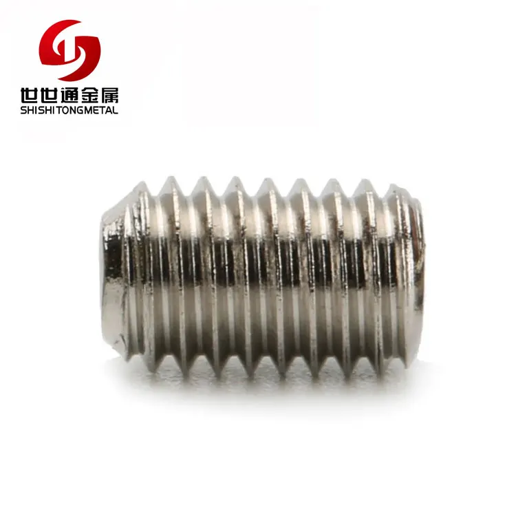 M2.5 X 10mm Socket Set Screw Flat Point – A2 304 Stainless Steel (The Rusty Bolt Shop)