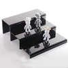 Custom Elegant Black Acrylic Toy Counter Display, Perspex Souvenir Riser